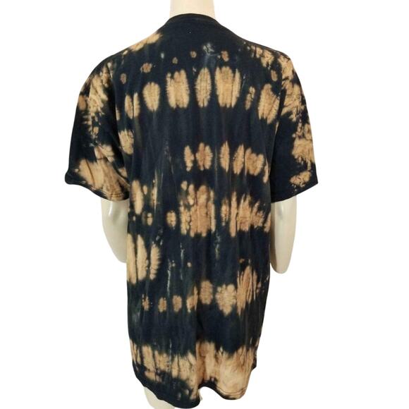 Justice League Tee t shirt Custom bleach Tie-dye Batman Men's XL - Picture 4 of 6